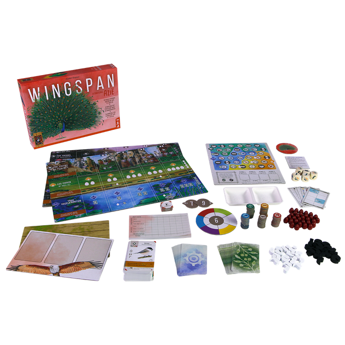 Bordspel: Wingspan Uitbreiding Azië NL - Afbeelding 2